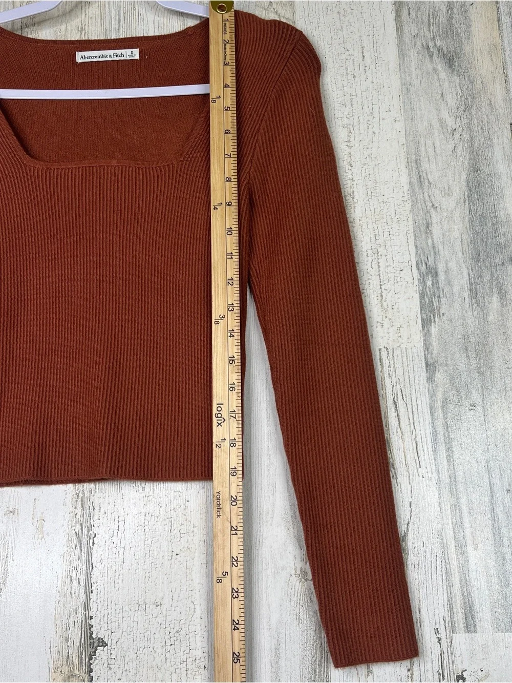 Abercrombie & Fitch stretch ribbed